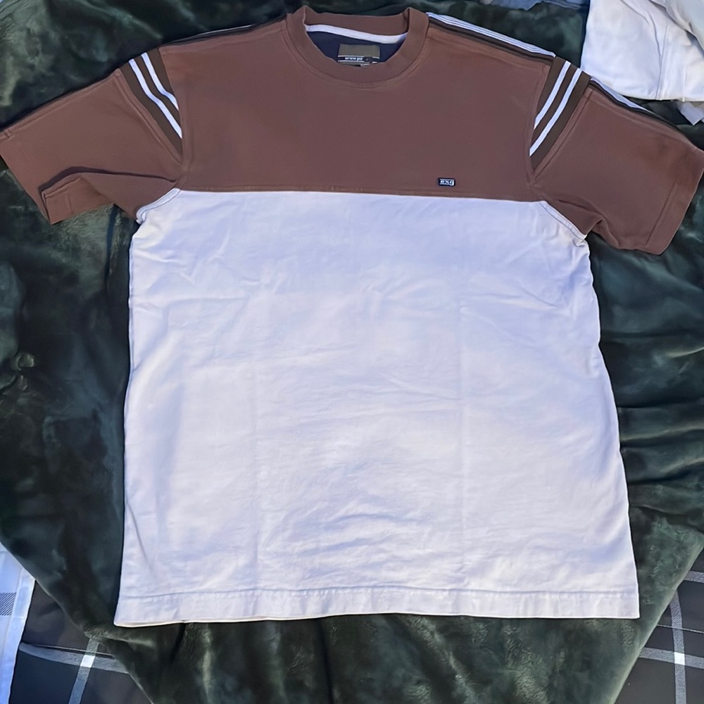 Brown & Cream Tee